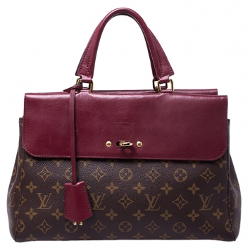 Pre Owned Louis Vuitton Cerise Monogram Canvas Venus Bag                   