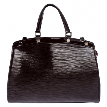 Pre Owned Louis Vuitton Burdeaux Electric Epi Leather Brea MM Bag