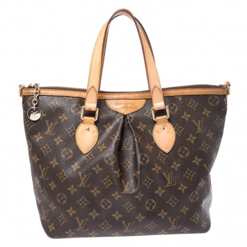 Pre Owned Louis Vuitton Monogram Canvas Palermo PM Bag