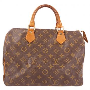 Pre Owned Louis Vuitton Monogram Canvas Speedy 30 Bag