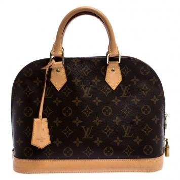 Pre Owned Louis Vuitton Monogram Canvas Alma PM Bag