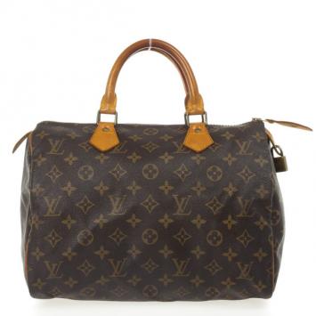 Pre Owned Louis Vuitton Monogram Speedy 30  