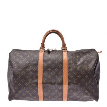 Pre Owned Louis Vuitton Monogram Canvas Keepall 50 Bag