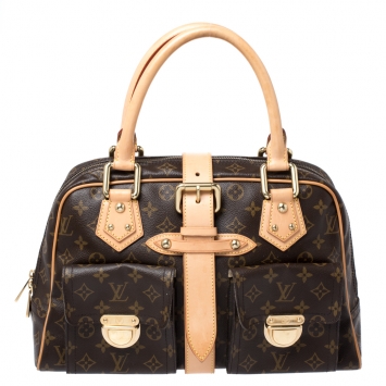 Pre Owned Louis Vuitton Monogram Canvas Manhattan GM Bag