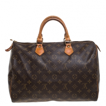 Pre Owned Louis Vuitton Monogram Canvas Speedy 35