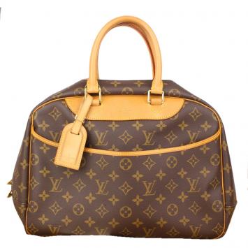 Pre Owned Louis Vuitton Monogram Canvas Deauville Bag
