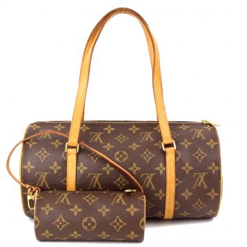 Pre Owned Louis Vuitton Monogram Canvas Papillon 30 Bag