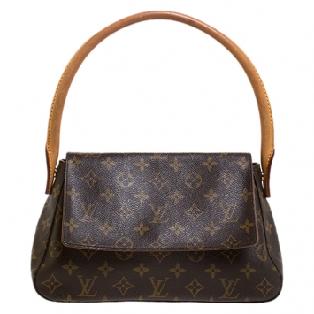 Pre Owned Louis Vuitton Monogram Canvas Looping Bag