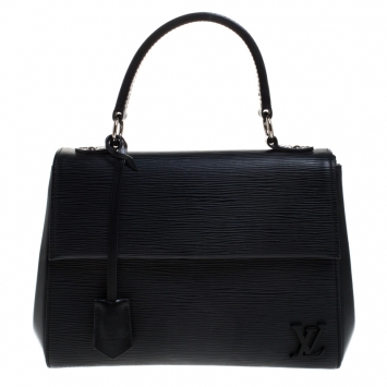 Pre Owned Louis Vuitton Black Epi Leather Cluny BB Bag