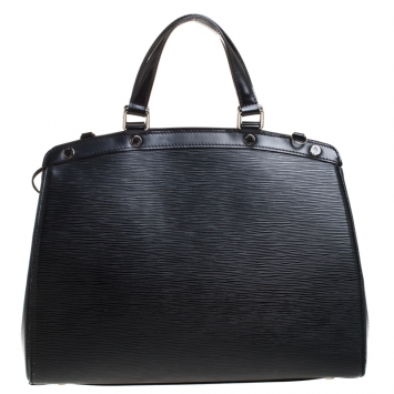 Pre Owned Louis Vuitton Black Epi Leather Brea GM Bag 