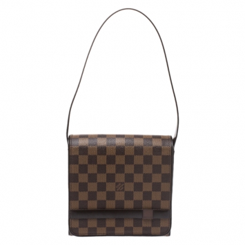 Pre Owned Louis Vuitton Damier Ebene Canvas Tribeca PM Bag