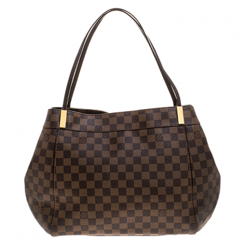 Pre Owned Louis Vuitton Damier Ebene Canvas Marylebone GM Bag