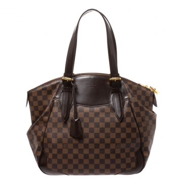 Pre Owned Louis Vuitton Damier Ebene Canvas Verona GM Bag