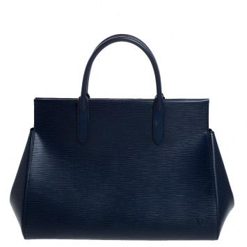 Pre Owned Louis Vuitton Indigo Epi Leather Marly BB Bag