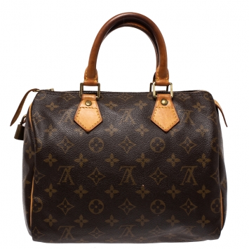 Pre Owned Louis Vuitton Monogram Canvas Speedy 25 Bag