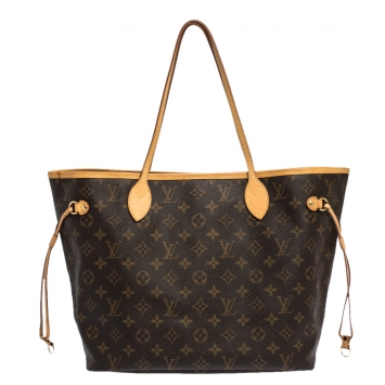 Pre Owned Louis Vuitton Monogram Canvas Neverfull MM Bag