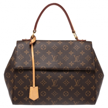 Pre Owned Louis Vuitton Monogram Canvas Cluny MM Bag