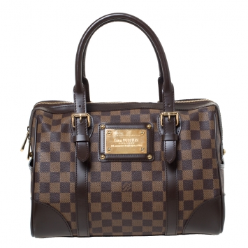 Pre Owned Louis Vuitton Damier Ebene Canvas Berkeley Bag
