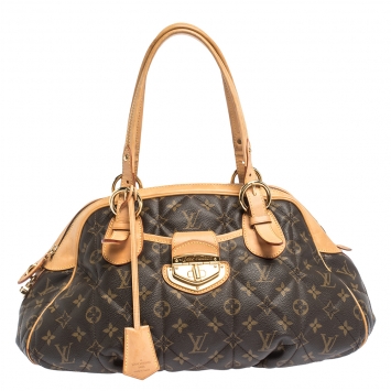 Pre Owned Louis Vuitton Monogram Canvas Etoile Bowling Bag