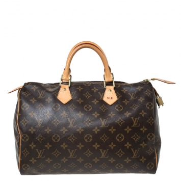 Pre Owned Louis Vuitton Monogram Canvas Speedy Bandouliere 35