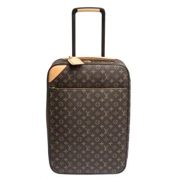 Pre Owned Louis Vuitton Monogram Canvas Business Pegase Legere 55 Luggage