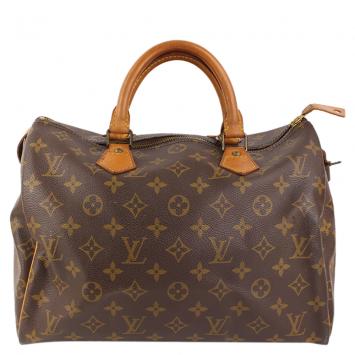 Pre Owned Louis Vuitton Monogram Canvas Speedy 30 Bag