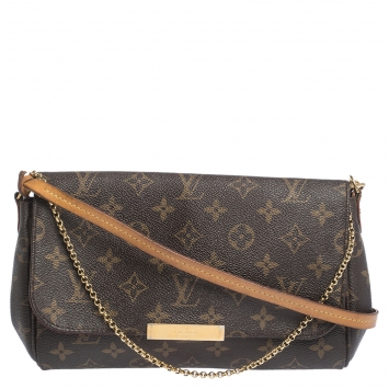 Pre Owned Louis Vuitton Monogram Canvas Favorite MM Crossbody Bag