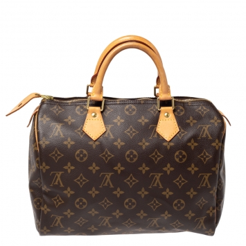 Pre Owned Louis Vuitton Monogram Canvas Speedy 30 Bag