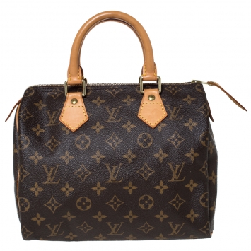 Pre Owned Louis Vuitton Monogram Canvas Speedy 25 Bag