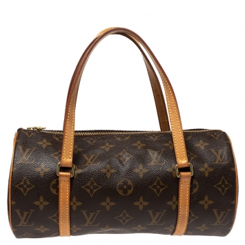 Pre Owned Louis Vuitton Monogram Canvas Papillon 26 Bag