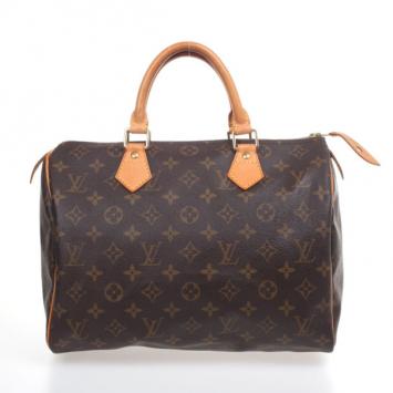 Pre Owned Louis Vuitton Monogram Speedy 30