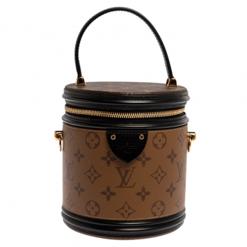 Pre Owned Louis Vuitton Reverse Monogram Canvas Cannes Bag
