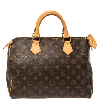 Pre Owned Louis Vuitton Monogram Canvas Speedy 30 Bag