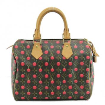 Pre Owned Louis Vuitton Cerises Speedy 25 Bag