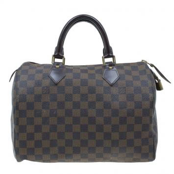 Pre Owned Louis Vuitton Damier Ebene Canvas Speedy 30