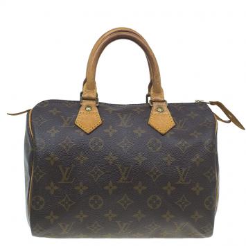 Pre Owned Louis Vuitton Monogram Canvas Speedy 25