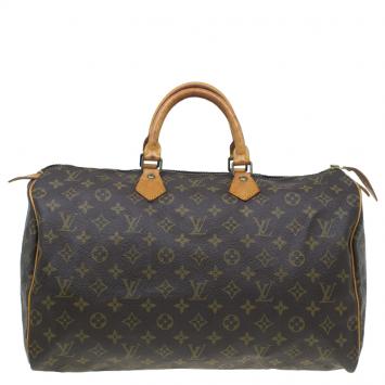 Pre Owned Louis Vuitton Monogram Canvas Speedy 40