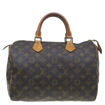 Pre Owned Louis Vuitton Monogram Canvas Speedy 30