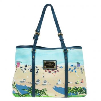 Pre Owned Louis Vuitton Limited Edition Canvas Escale Ailleurs Cabas PM Bag