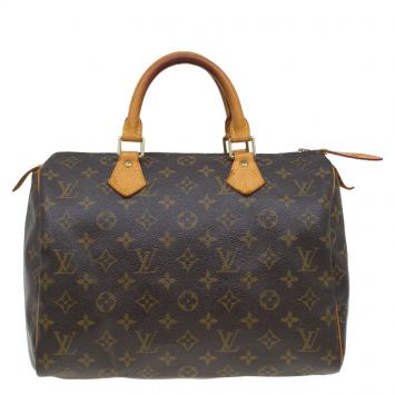 Pre Owned Louis Vuitton Monogram Canvas Speedy 30 Bag