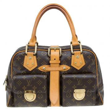 Pre Owned Louis Vuitton Monogram Canvas Manhattan GM Bag