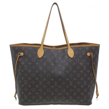Pre Owned Louis Vuitton Monogram Canvas Neverfull GM