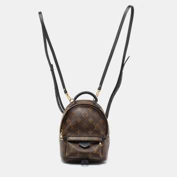 Pre Owned Louis Vuitton Monogram Canvas Mini Palm Springs Backpack