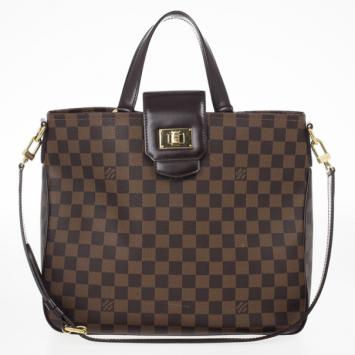 Pre Owned Louis Vuitton Damier Canvas Cabas Rosebery Bag