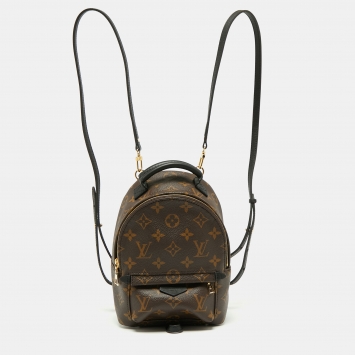 Pre Owned Louis Vuitton Monogram Canvas Mini Palm Springs Backpack
