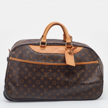 Pre Owned Louis Vuitton Monogram Canvas Eole 50 Luggage Bag