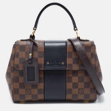 Pre Owned Louis Vuitton Damier Ebene Bond Street BB Bag            