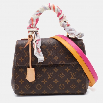 Pre Owned Louis Vuitton Monogram Canvas Cluny BB Bag