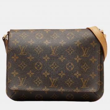 Used Louis Vuitton Vuitton/Chantilly Pm//Pvc/Brown/Shoulder Bag