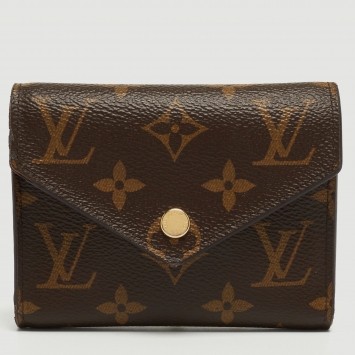 Pre Owned Louis Vuitton Monogram Canvas Victorine Wallet 
